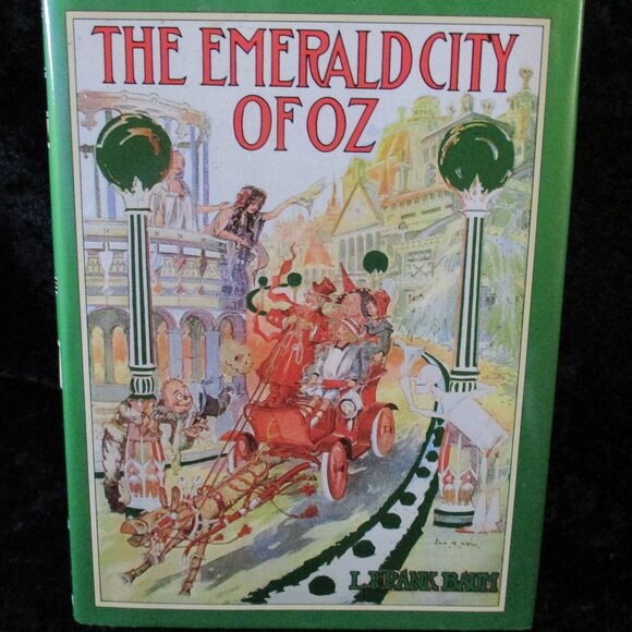Vtg The Emerald City of Oz : L. Frank Baum HC 1993 + Dust Jacket Books Of Wonder - Picture 1 of 5